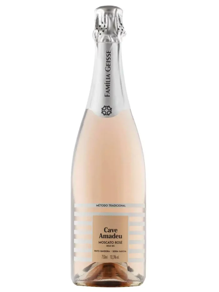 Cave Amadeu Moscato Rosé Demi-Sec Cave Amadeu Espumante Moscato Rosé Demi-Sec