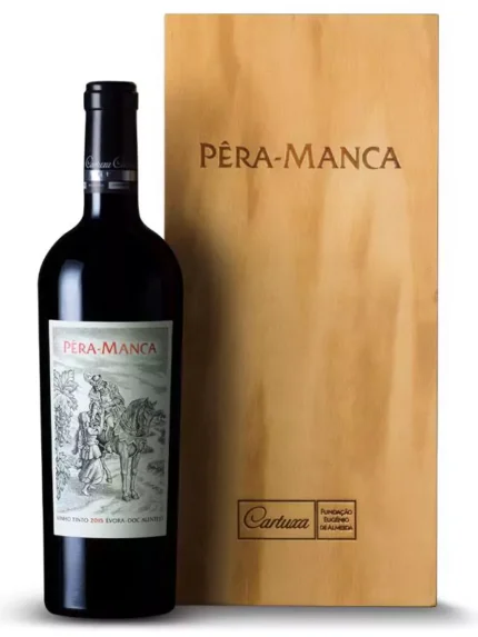Pera Manca Tinto com Caixa de Madeira