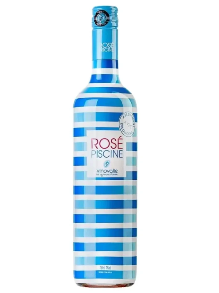 Rosé Piscine Stripes Suave - garrafa