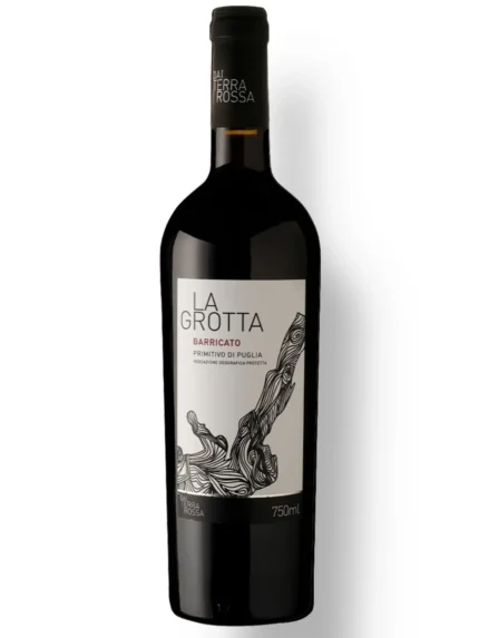 Terra Rossa La Grotta Barricato Primitivo di Puglia - garrafa