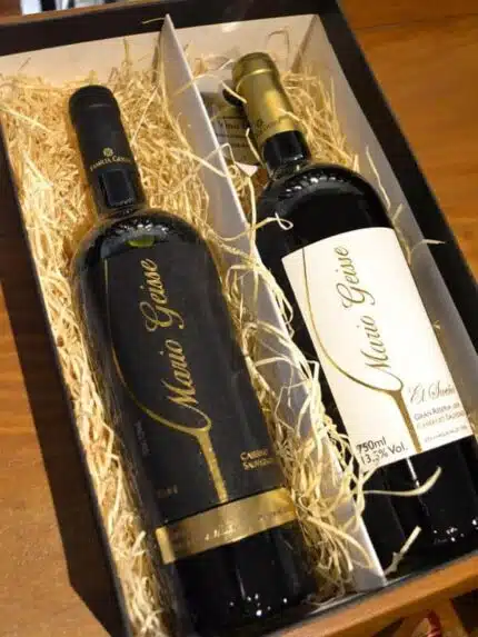 Kit Mario Geisse com 2 Garrafas