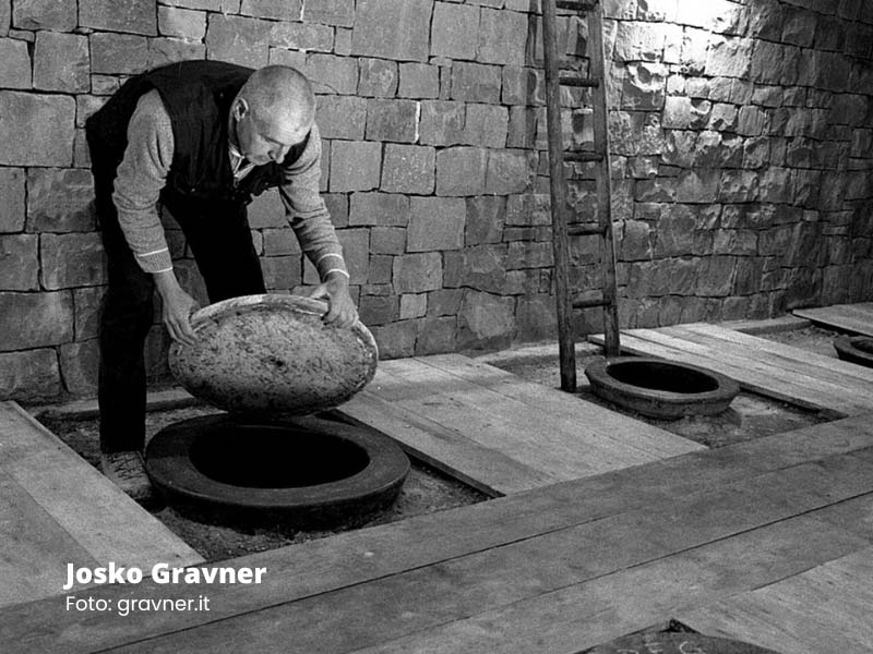 Josko Gravner - responsável por popularizar os vinhos laranja