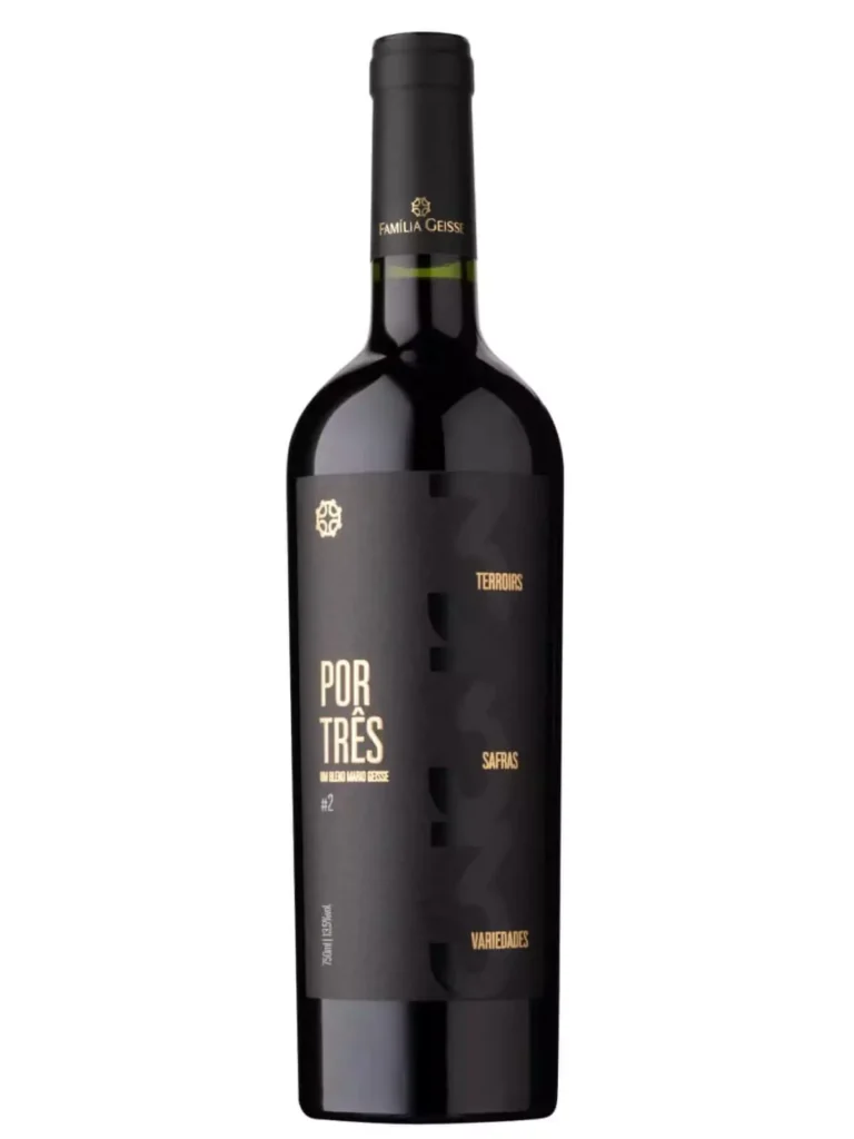 Mario Geisse Por Três - Blend - garrafa