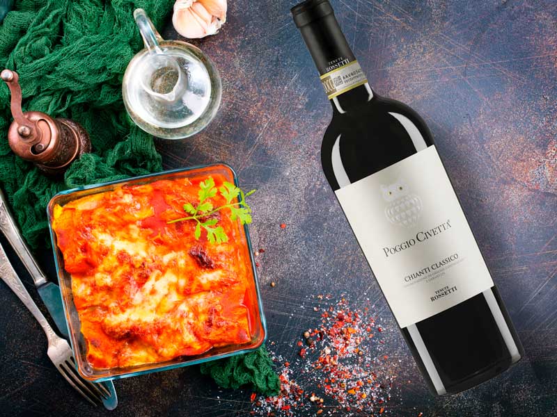Harmonização de vinhos: Chianti e Massas