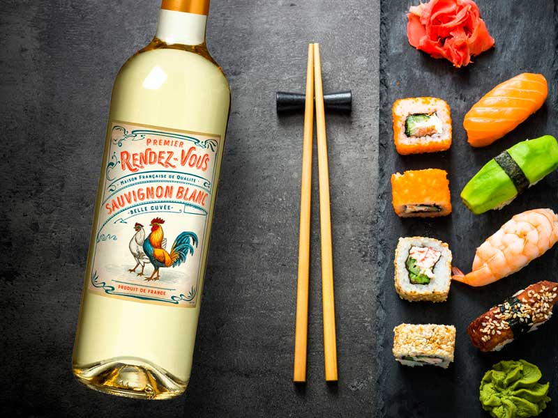 Harmonização de vinhos: Sauvignon Blanc e Sushi