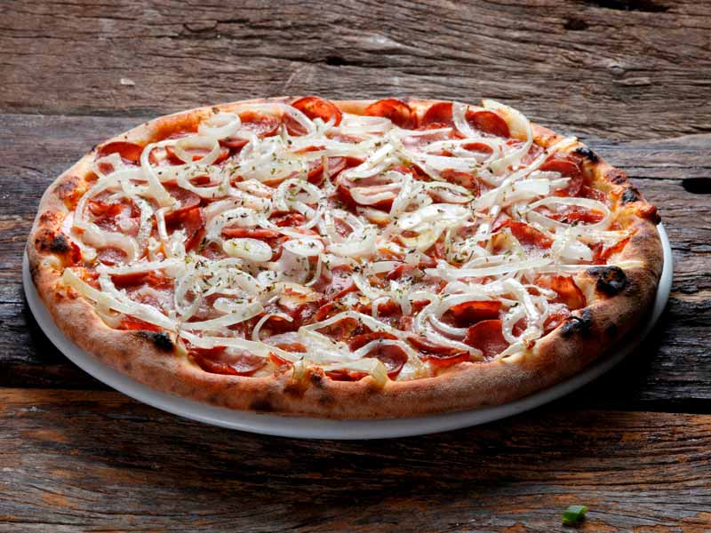 Pizza calabresa