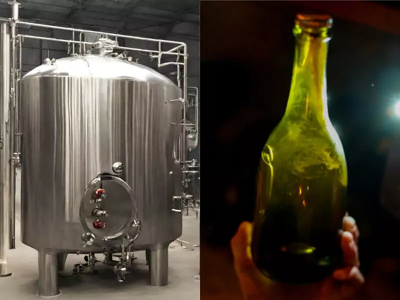 Charmat é um método mais industrial e champenoise mais artesanal