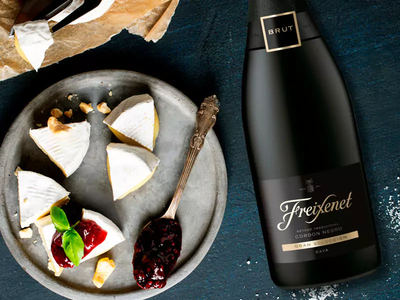 Cava Freixenet Cordon Negro Brut - Entre os mais consumidos pelo brasileiro.