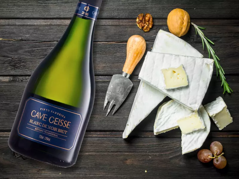 Harmonização de queijos moles e vinhos espumantes