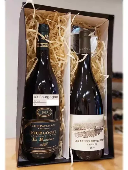 Kit Borgonha 2 garrafas