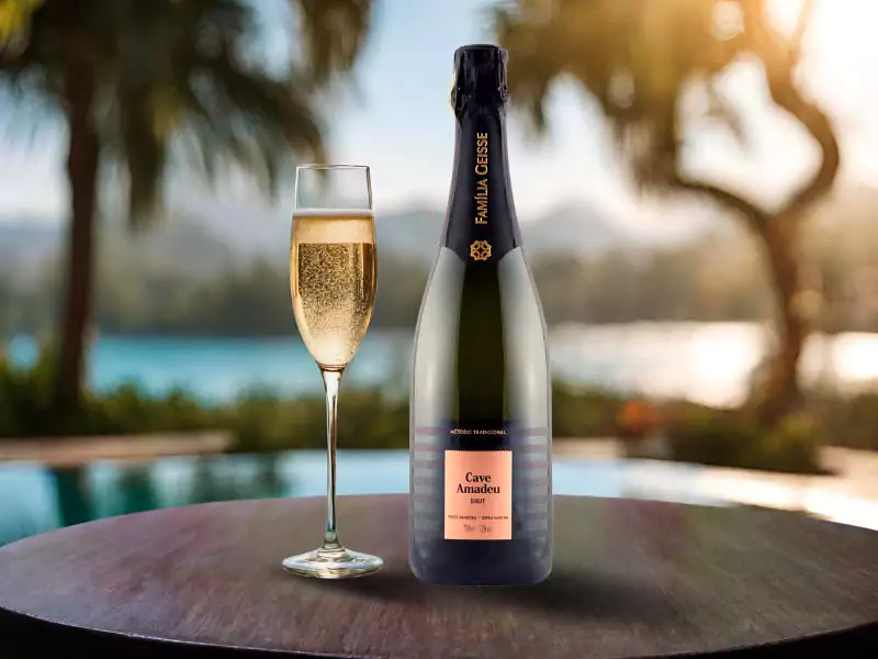 Vinhos de Verão - Cave Amadeu Brut
