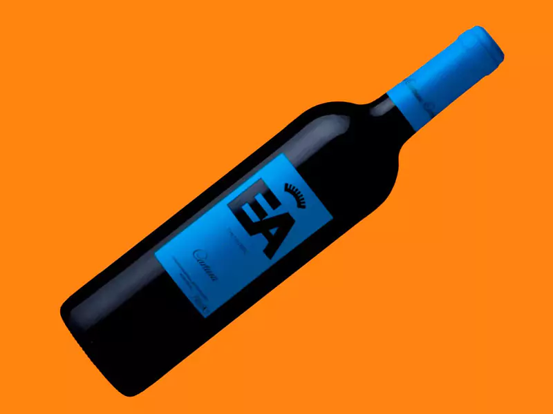 Garrafa de vinho EA Cartuxa tinto