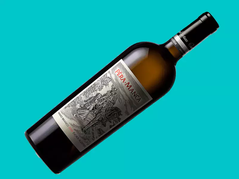 Garrafa de vinho Pera Manca branco