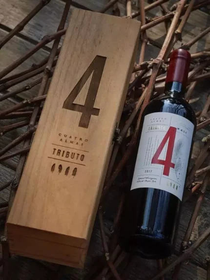Tributo 4 Almas Cabernet Sauvignon com Caixa