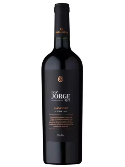 Don Jorge, por Mario Geisse Reserva Carmenere