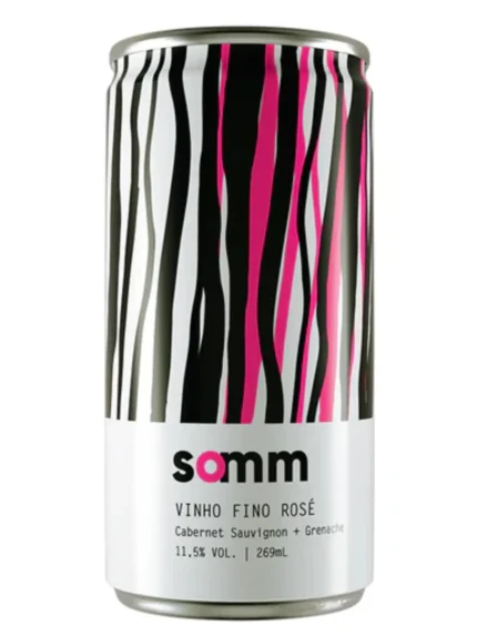 Vinho em Lata Somm Rosé Cabernet Sauvignon Grenache - Lata