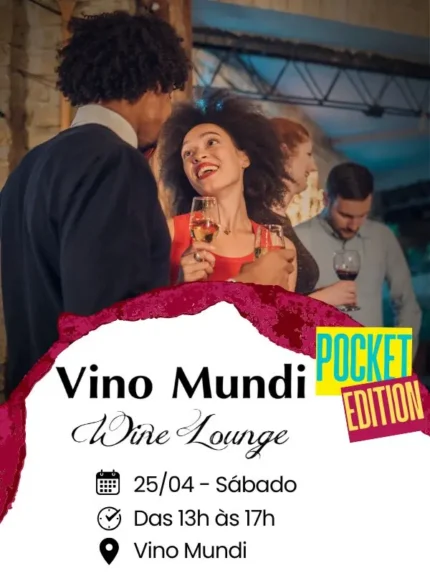 Vino Mundi Wine Lounge 2026 - degustação