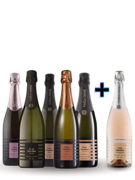 Kit 6 Garrafas Amadeu