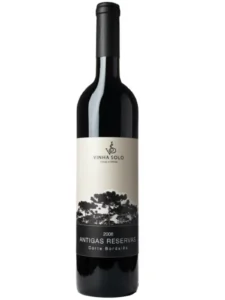 Antigas-Reservas-Vinha-Solo garrafa