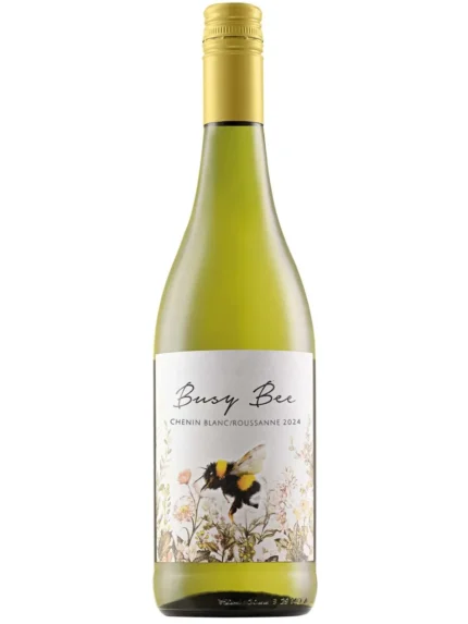 Vinho Africano Busy Bee Chenin Blanc Roussanne 2024 garrafa