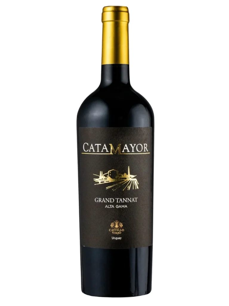 Garrafa de vinho Uruguaio Catamayor Castillo Viejo Grand Tannat Alta Gama
