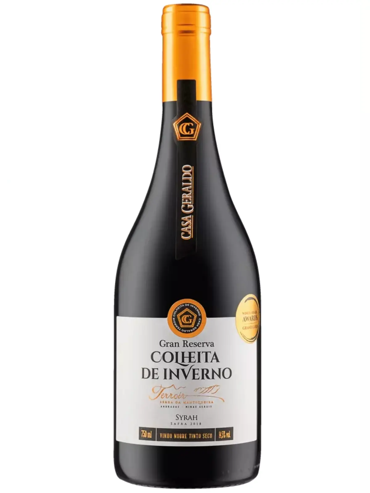 Gran Reserva Syrah Casa Geraldo_! Gran Reserva Syrah Casa Geraldo garrafa