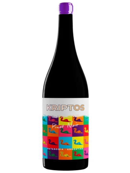 Vinho Orgânico da Patagonia da Argentina Kriptos Pinot Noir Patagonia Orgânico