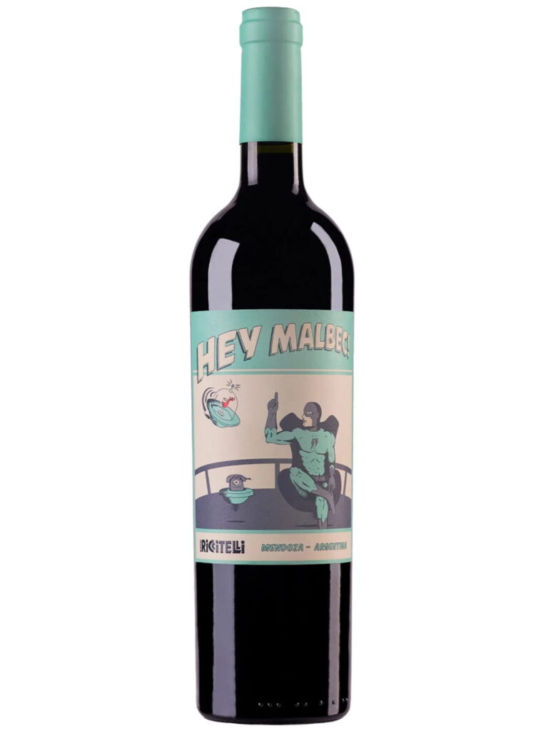 Vinho Argentino Tinto Riccitelli Hey Malbec