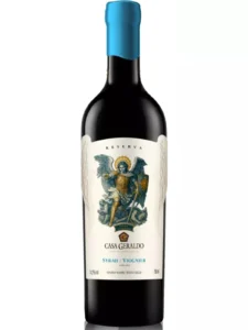 Syrah viognier casa geraldo reserva garrafa