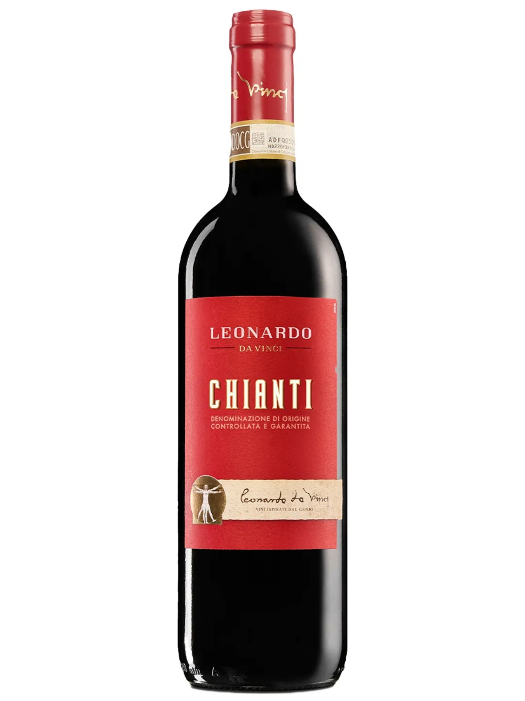 Leonardo da Vinci Chianti Vinho Garrafa Leonardo da Vinci Chianti