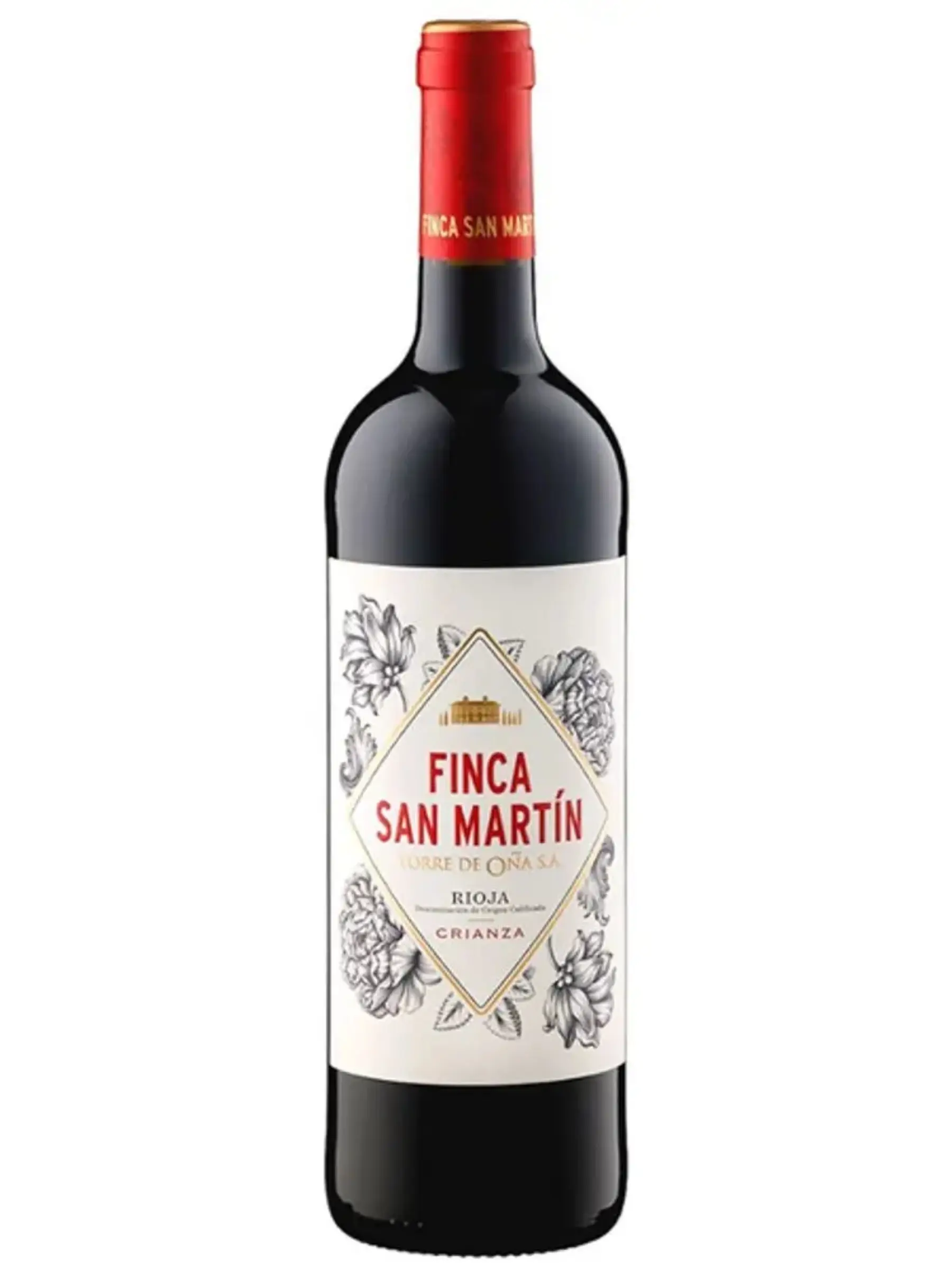 Garrafa Finca San Martín Crianza Finca San Martín Crianza Vinho