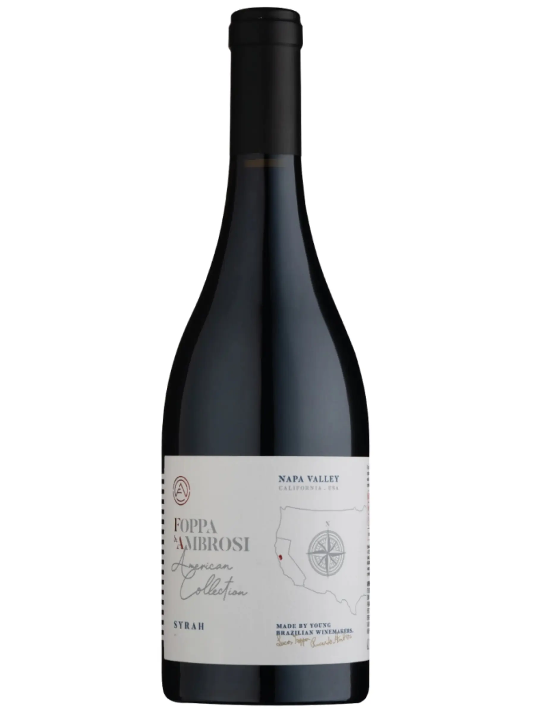 Garrafa Foppa & Ambrosi American Collection Syrah Vinho Foppa & Ambrosi American Collection Syrah