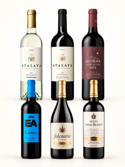 Kit 6 vinhos portugueses