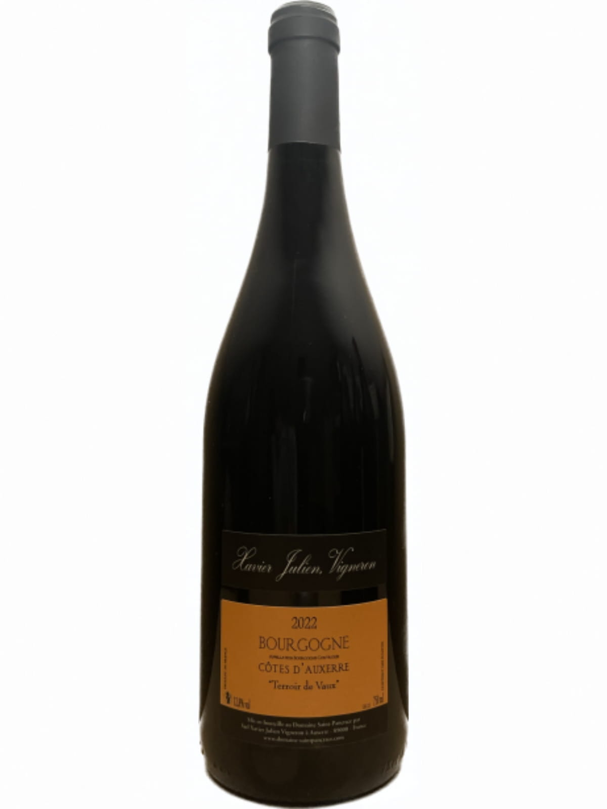 Xavier Julien Bourgogne Pinot Noir Terroir de Vaux Côtes D'auxerre-squished Xavier Julien Bourgogne Pinot Noir Terroir de Vaux Côtes D'auxerre - Imagem 1